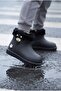 Children's Waterproof Rain Boots with Plush Detailing, Teddy Bear Figure, and Fur Inside - 5