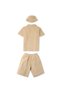 Solid Brown Shorts and Top Set - 2