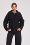 Plain Long-Sleeve Zip-Up Jacket