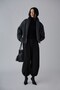 Anthracite Mana Oversize Wool Knitwear Cardigan - 5