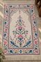 Carnation Pattern Classic Patterned Digital Print Prayer Rug – Traditional Motif Prayer Mat - 3