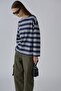 Blue Siera Striped Long Sleeve T-Shirt - 5