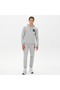 Fine Men's Gray Hooded Hoodie - 3