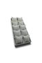 New Model Velvet Fabric Cream Color 38.5 cm / 18.5 cm Jewelry Organizer with Cushion - 2