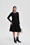 Long Sleeve Embellished Collar Cardigan - 5