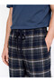 I Standart Fit Checkered Embroidered Men's Pajama Bottoms from Freezen Store - 4