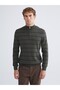 I Dik Roba Collar Striped Men's Knitwear Sweater from Freezen Store - 2