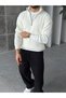 Half-Zip Ribbed Knit Sweater - 4