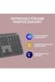 لوحة مفاتيح لاسلكية Signature Slim K950، تصميم نحيف، تبديل بين الأجهزة أثناء الكتابة، كتابة هادئة، بلوتوث، متوافقة مع أنظمة تشغيل متعددة، ويندوز، ماك، كروم، تخطيط DEU QWERTZ، لون جرافيت - 7