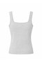 Women's Snow Melange Square Collar Blouse - 2