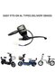Electric Bike Right-Side Handle Switch with Brake Lever, Headlight ON/OFF Button, 3-Pin Connector, Universal 22mm Mount for E-Bikes, Delivery Bikes & Electric Scooters - 4