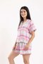 Plaid Pajama Shorts - 2