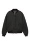 Suni deri bomber ceket - 4