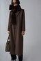 Bitter Brown Leopard Fur Scarf - 2