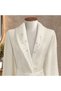 Livia Bamboo Embroidered Family Bathrobe Set Ecru/Ecru M-L/L-Xl (6 Pieces) - 4