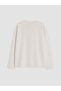Peak New Season Beige Crew Neck Printed Children's T-Shirt - 2