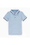 Boys Solid Button-Front T-Shirt