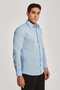 Mens Solid Button-Front Shirt - 2