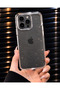 iPhone 15 Pro (6.1 Inch) Compatible Super Slim Silvery Shiny Sparkling Hard Glossy and Non-Yellowing Thin Transparent Mica Case - 4