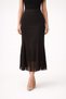 Plain Pleated Midi Skirt - 2