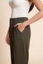 Plain Ankle-Length Trousers - 4