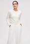 Plain Long-Sleeved Cardigan