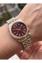 Women's Double Color Luxury Design Retro Steel Wristwatch - 6