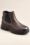Thor Guaranteed Genuine Leather Thick Sole Men's Winter Chelsea Boots - 3