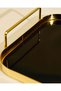 Gold And Black Rectangular Decorative Tray 4.5(h)x31x20xm - 4