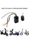 Electric Bike Anti-Theft Alarm 48V–72V with 2 Remote Controls, Loud Motion Sensor Security Siren, Plug-and-Play Wiring Kit, Universal for Delivery E-Bikes, Scooters, Cargo & Utility Bikes - 3