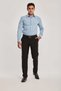Mens Solid Button-Front Shirt