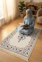 Aysha Pattern Classic Patterned Digital Print Prayer Mat – Traditional Motif Prayer Mat
