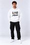 Palestine Themed Arabic Printed Hooded Oversize Sweatshirt - 3