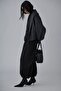 Anthracite Mana Oversize Wool Knitwear Cardigan