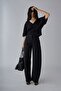 Black Renny Wide Leg Pants - 8