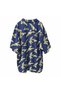 Men's Hut Couture Silk Shirt – Luxurious & Tropical, Blue - 3