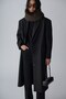 Black Estelle Maxi Cashmere Coat