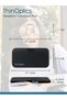 ThinOptics Universal Pod Rectangular Reading Glasses, Blue Frames/White Case, 2 x - 5
