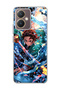 Vivo Y27 Compatible Anime Water Sword Printed Transparent Phone Case