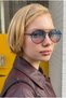 Suveybe Unisex Damla Ultra Light Gradient Blue Sunglasses with Uv400 Filter - 3