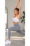 Women's High Waist Fleece Lined Gathering-Flexible-Casual-Sports Fitness Pilates Zumba Yoga Leggings - 2