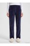 I Women's Velvet Pajama Bottoms with Stripes on the Sides from Freezen Store - 3
