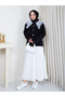 Women's Lace Baby Collar Soft Knitted Cardigan - 6