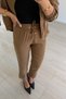 Bomber Jacket / Pants Camel Tensel Set - 4