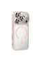 iPhone 17 Pro Max Case with Camera Stand, Magsafe Compatible, Transparent Back, Silicone - 5