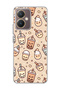 Vivo Y27 Compatible Cute Bubble Tea Printed Transparent Phone Case