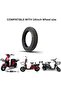 TOVIC PLUS 14×2.50 Scooter Tire, Heavy Duty Tubeless 60/65-254, Anti-Puncture Electric Scooter & E-Bike Tire, High Grip Replacement Tyre for Delivery Bikes - 4