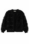 Girl's Star Jacket 8-14 Years Black - 4