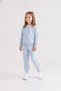 Girl's Violet Suit 4-8 Years Blue - 2