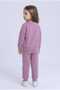 Three-Ply Sharded Combed Cotton Sweatshirt Children's Set - 2